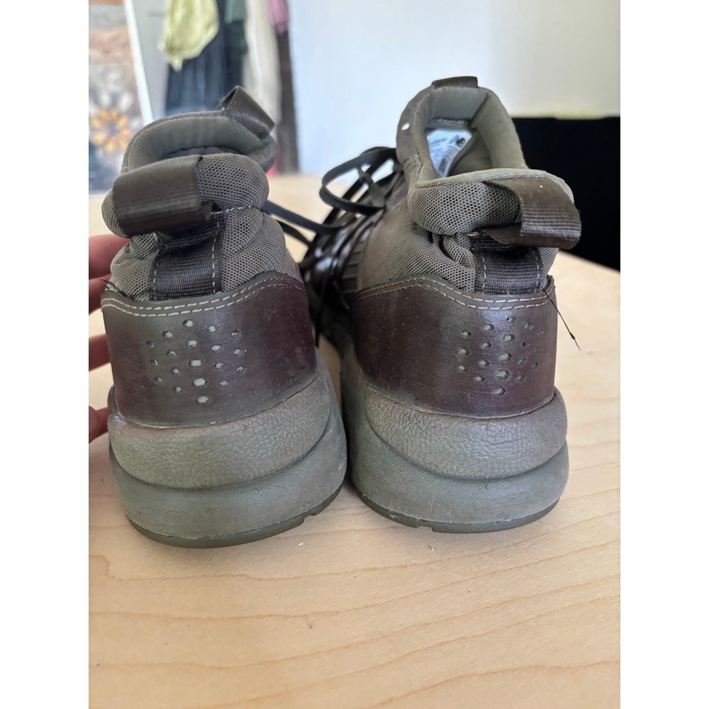 NEW BALANCE 580 Mid Deconstructed Olive MRH580DB Sneakers 9.5 Leather RevLite - Picture 5 of 9